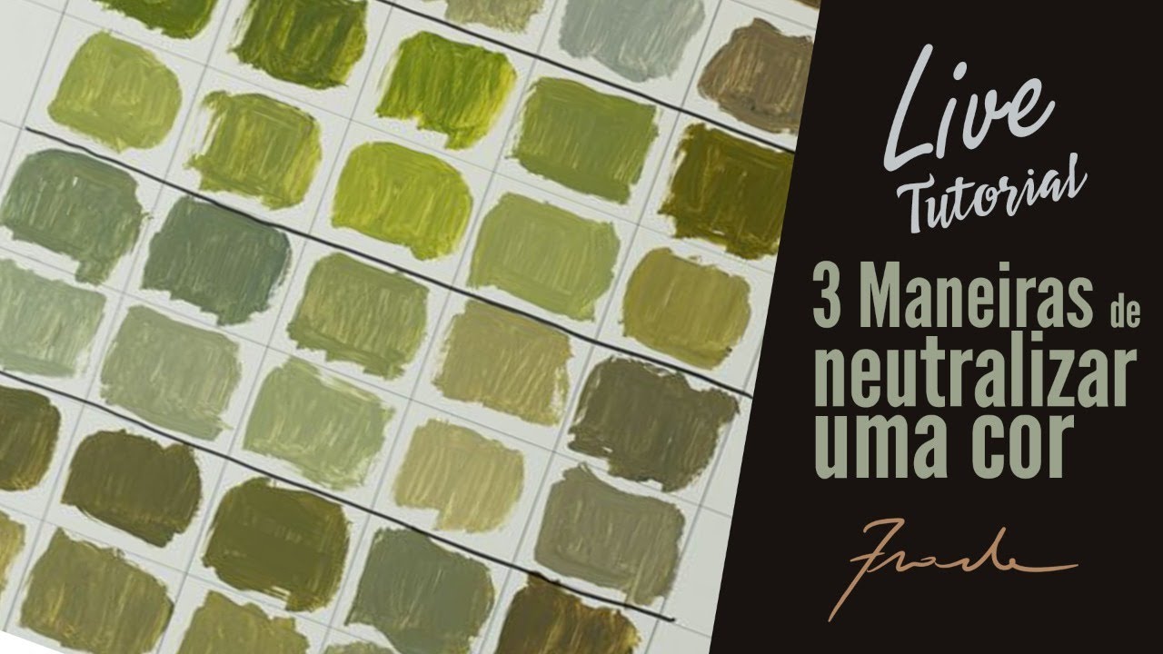 Live #14 - Aprenda 3 Maneiras de Neutralizar uma Cor da pintura