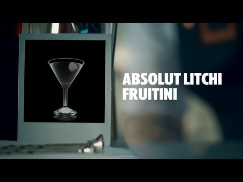 ABSOLUT LITCHI FRUITINI DRINK RECIPE - HOW TO MIX