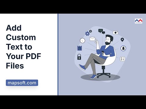 Add Custom Text to Your PDF Files
