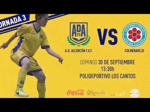 Resumen goles A D  Alcorcón F S F  vs Colme Futsal