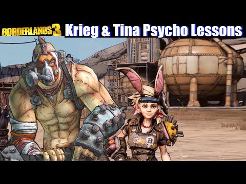 Borderlands 3 - Krieg helps Tiny Tina with Psycho Lessons