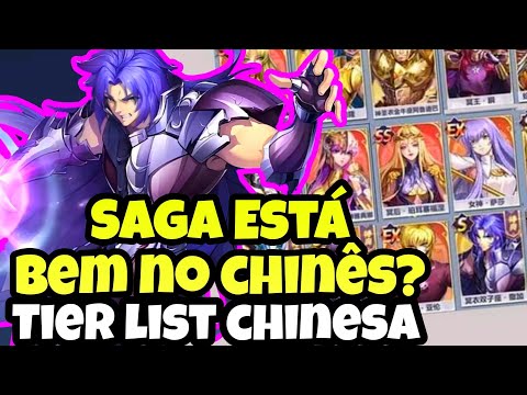 Saga Sapuri é Tudo Isso na Avaliação dos Chineses? Tier List Chinesa - Saint Seiya Awakening