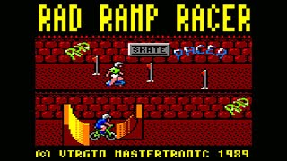 [Amstrad CPC] Rad Ramp Racer - Longplay