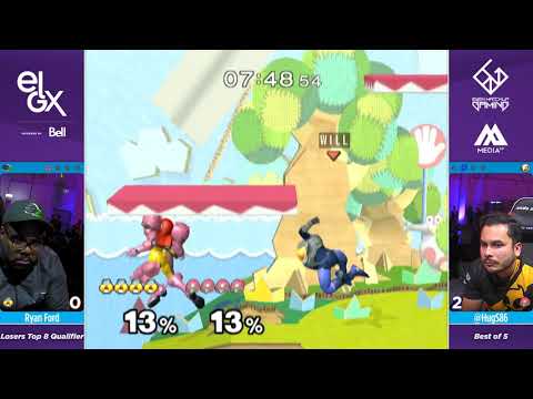 HugS vs Ryan Ford - EGLX 2018 - Melee Losers Top 16