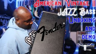 Video thumbnail for NEW Fender Vintage II Jazz Bass | Unboxing and Demo by Bully Thakidd