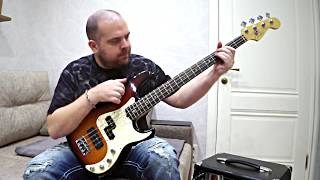 Video thumbnail for Anton Davidyants - Fender American Deluxe Precision Bass 2003 USA by Gleb Basses
