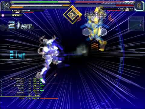 This combo I made in Baldr Sky is kinda sick (i think)