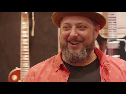 Marty Schwartz Visits The Gibson Booth At Summer NAMM 2019