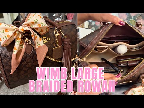 WHAT IS IN MY BAG - LARGE BRAIDED ROWAN - WHAT I LIKED AND DIDN'T LIKE