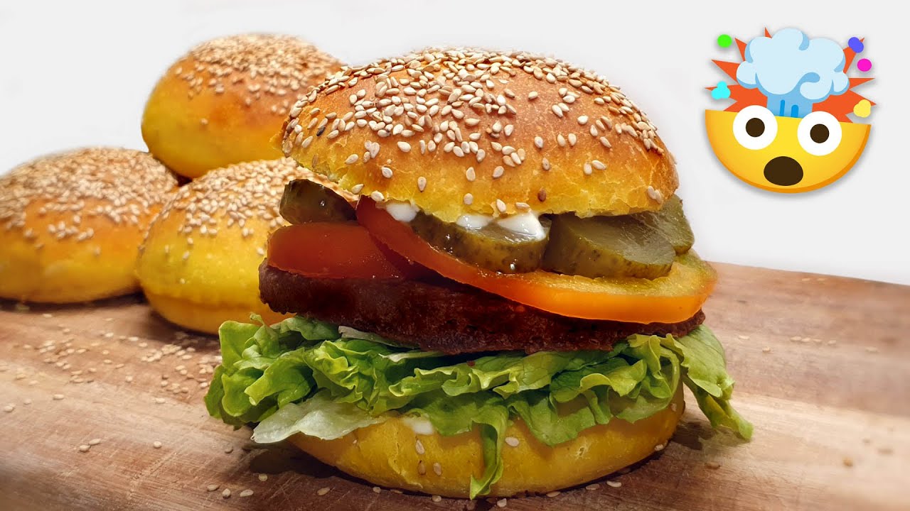 PAN DE PAPA PARA HAMBURGUESA - soyvelen