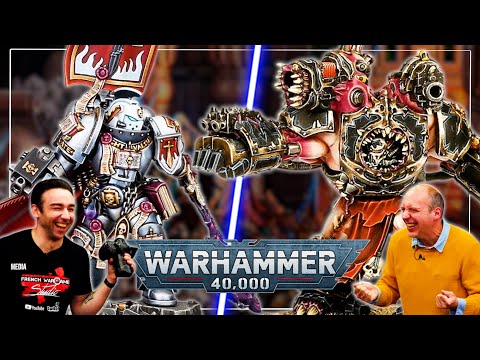 Warhammer 40.000 Chevalier Gris VS Space Marines du Chaos