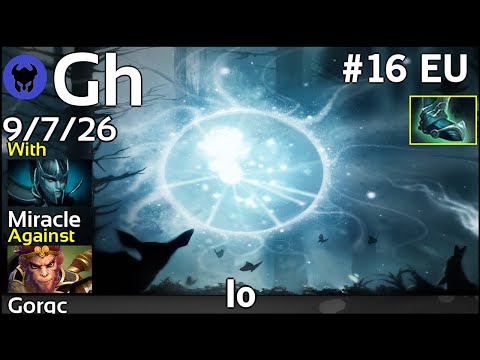 Gh [Liquid] plays Io!!! Dota 2 7.19