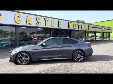 2017 BMW 420d M SPORT 2.0 Diesel Coupe Manual 188 BHP Space Grey for sale at Castle Motors