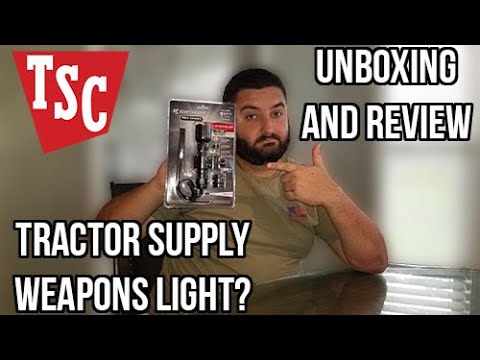 Tractor Supply is selling firearm accessories, is this budget flashlight any good?