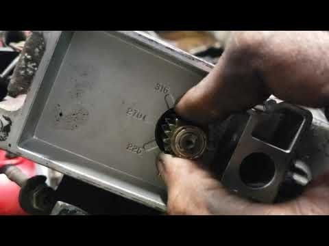 como instalar y calibrar actuador de turbo cargador de motor ISX