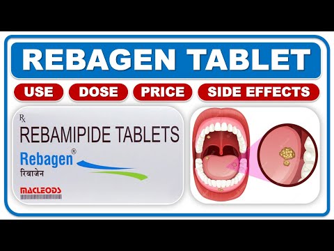 Rebamipide 100mg Tablets - Antacid medicines supplier from india