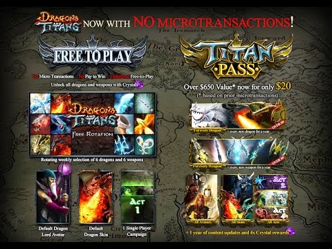 Dragons and Titans Titan Pass 