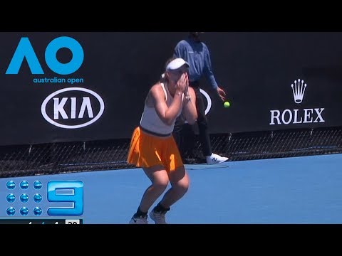 AO Highlights: Sun v Tikhonova Quarterfinals/Day 11 | Wide World Of Sports