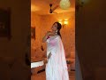 White Hot Saree Vibes Dance Slay Repeat Pushpa Sakshiagarwal