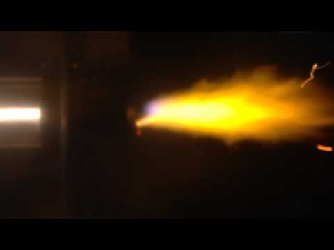 Mesoscale Hybrid Rocket Aerospike Nozzle (Test 4)