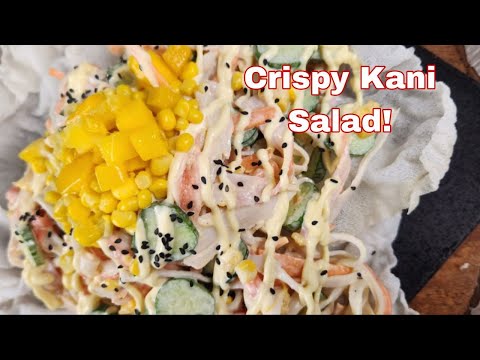 The Best Crispy Kani Salad