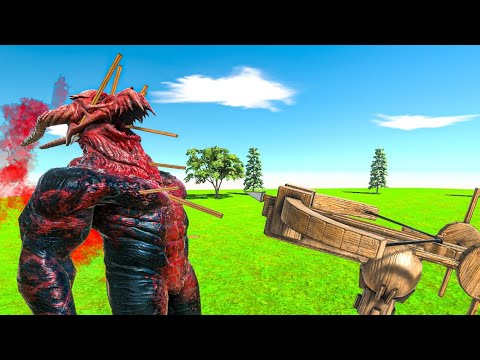 BALLISTA attacks INFERNALS - Animal Revolt Battle Simulator