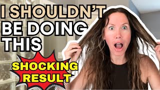 DYEING MY HAIR AT HOME (SHOCKING RESULT 👀)