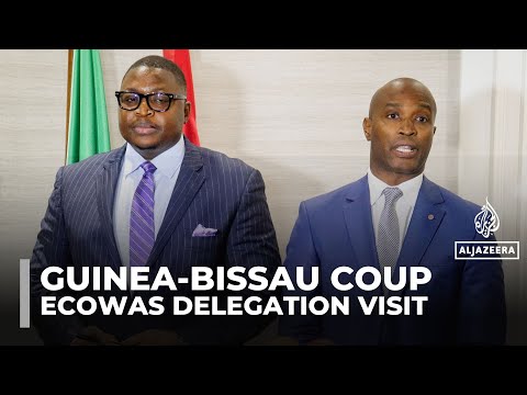 ECOWAS delegation visits Guinea-Bissau for talks after military coup