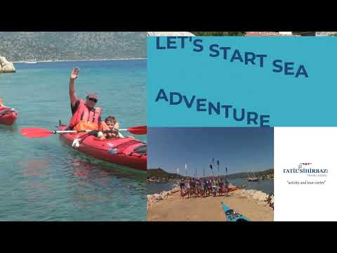 Sea Kayak on Sunken City of Kekova | Things to Do Kas and Kalkan | Daily Excursion in Kas Kalkan