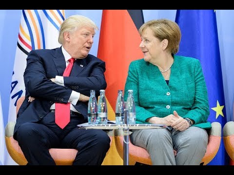 President Trump holds joint news conference with German Chancellor Angela Merkel.