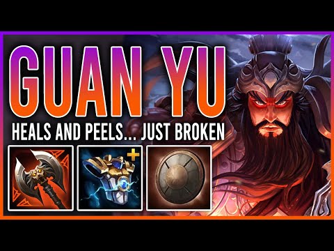 GUAN YU KINDA GOES CRAZY IN TEAMFIGHTS! - Solo Grandmasters Ranked Conquest Season 9 #swc