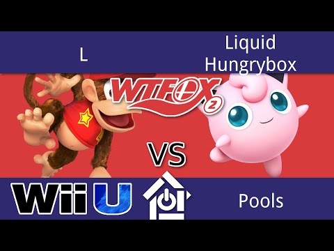 WTFox2 - L (Diddy) vs Liquid Hungrybox (Jigglypuff) - Smash 4 Pools