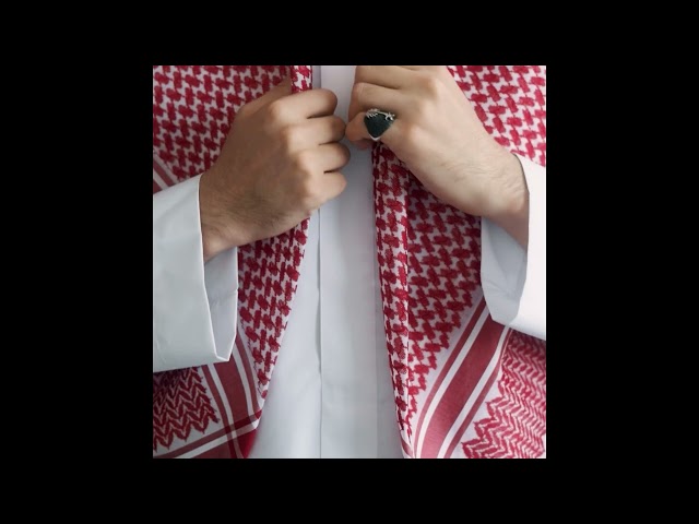 خاتم رجالي فضة استرليني مع تصميم سعودي فخم