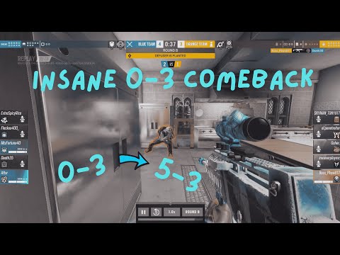 INSANE 0-3 COMEBACK: Winning 5 games in a row | Rainbow SIX Siege