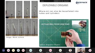 Origami Structures in Aerospace Engineering. B2Space
