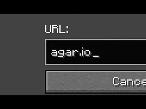 I tried to play agar.io in minecraft..