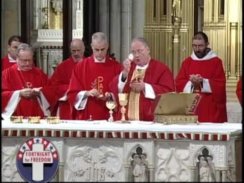 Fortnight for Freedom - Holy Mass from St. Patricks - 2012-06-22