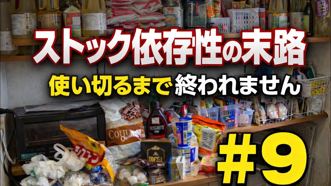 #9【ガチ節約】ストック地獄、使い切るまで料理しまくる【ニョッキ コロッケ もんじゃ しゃぶしゃぶ】