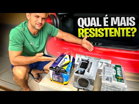Which battery will win my efficiency test? Moura, Heliar or Motorlighi? Let's test it!