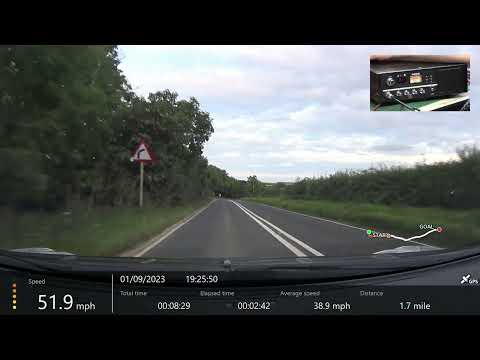 Harvard H407 CB27/81 UK FM CB radio base station - On The Air test