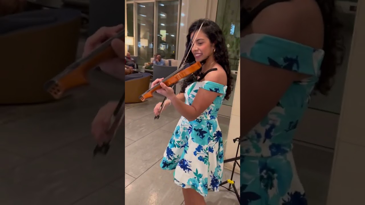 Promotional video thumbnail 1 for Brenda - Strolling violinist, Electric violin