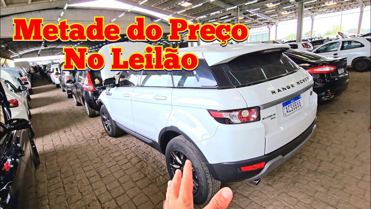 CARROS e SUV de LUXO Por METADE do PREÇO no LEILÃO