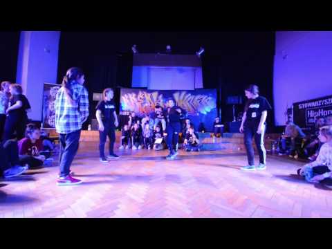 Walka o 3 Miejsce Hip Hop Kids Battle 2vs2 do 15 lat / Tina & Doma vs Ruda & Domcia