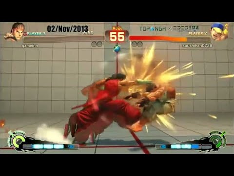 Daigo Umehara (Ryu) vs Kazunoko (Yun) - SSF4 AE2012