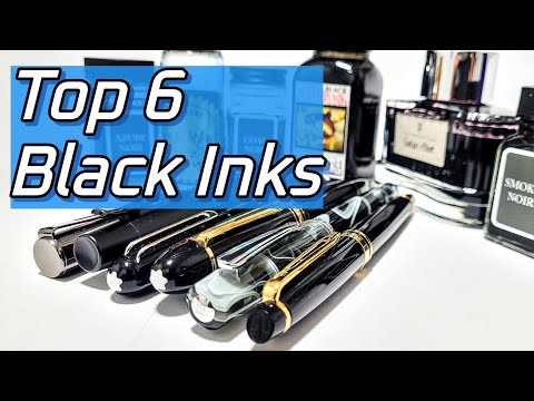 My Top 6 Black Inks & 2 Not So Great Ones 2022
