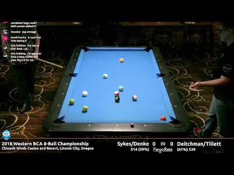 Sykes/Denke vs Deitchman/Tillett - Platinum Scotch Doubles