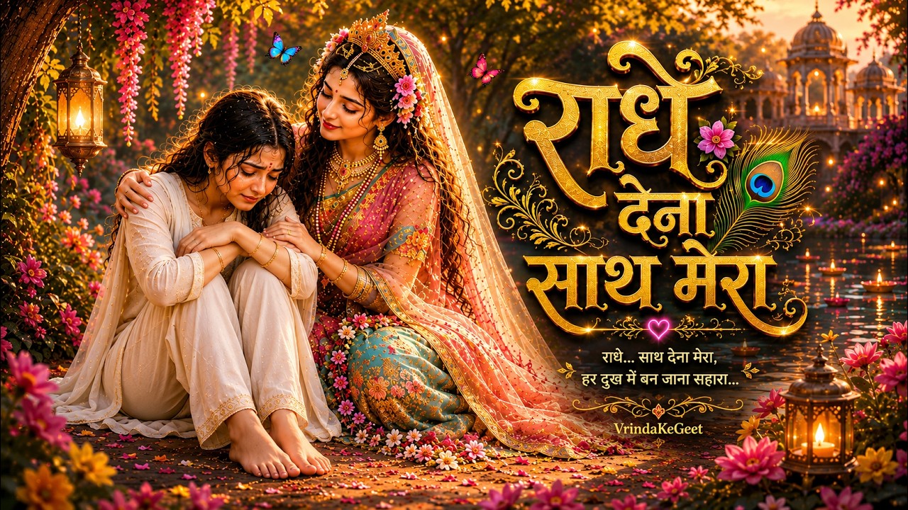 Radhe Dena Saath Mera | Radha Rani Bhajan | Heart Touching Devotional Song | Shri Radha Bhajan — Vrinda Ke Geet