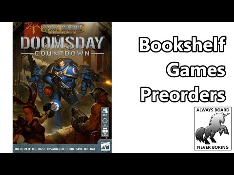 Games Workshop Bookshelf Games Get a UK Release | Doomsday Countdown, Bladeborn & Fireteam News
