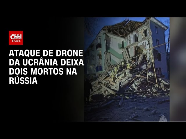 Rússia: Ataque ucraniano deixa dois mortos no país | CNN NOVO DIA