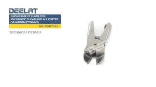 Replacement Blade for Pneumatic Shear and Air Cutter or Nipper (D1158643)